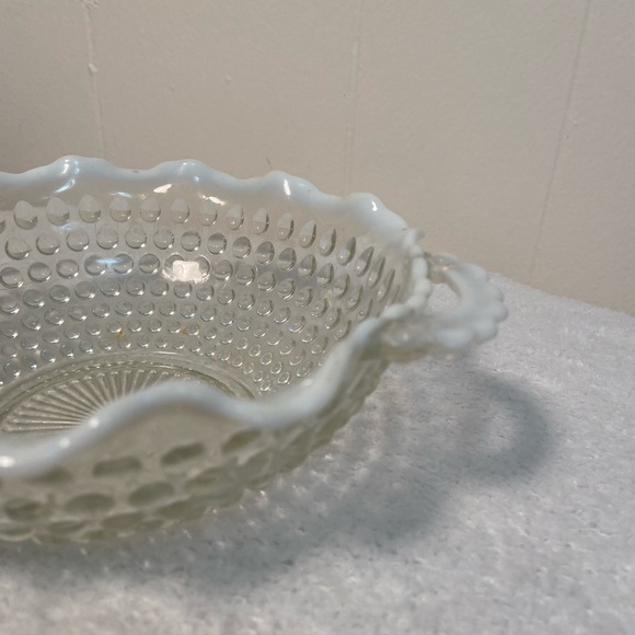 Anchor Hocking Hobnail Glass Catch All Tray - Picture 5 of 6